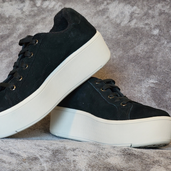 SKETCHERS Martha Stewart Women's Sz 6.5 Suede Sneakers Y2K Skater Chunky Sole - Picture 6 of 8